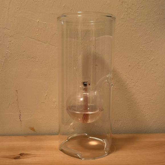 wolfard blown glass Other - Wolfard Blown Glass Oil Candle Latern. Approx 9” Vintage